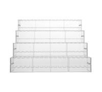 ORFOFE Portapenne da Scrivania 192 Scomparti, Espositore Multilivello a 4 Strati in Pet, Organizer per Pennelli e Pennarelli, per Back To School Party in Ufficio o Studio D'arte