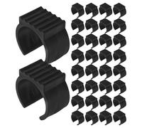 ORFOFE Protezione in plastica per basi di amache 50 pezzi cuscinetti a morsetto rotondi 1,5" per stand da giardino e supporti per amache