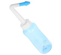 ORFOFE Pulitore Dei Seni Nasali Portatile Bottiglia Di Risciacquo 300 Ml Valvola Manuale Regolabile Per Irrigazione Nasale Sicura e Alleviamento Congestione Adulto e Bambino