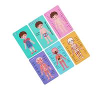 ORFOFE Puzzle Educativo in Legno per Struttura Corporea Fisica Gioco Didattico per Sviluppo Logico e Manuale Adatto Ragazzi e Ragazze