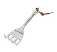 ORFOFE Rastrello Mano da Giardino Leggero in Lega di Magnesio Alluminio Argento, Resistente e Non Deformabile, per Giardinaggio e Coltivazione All'aperto