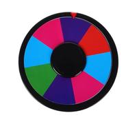 ORFOFE Ruota da Tavolo per Giochi Party Scrivibile Ruota Fortuna Rotante DIY Regole Personalizzabili Divertimento per Tutte età