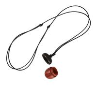 ORFOFE Scatola Portapillole Portatile Forma di Ghianda Piccola Capacità Organizer Compresse per Viaggio e Uso Quotidiano Contenitore Medicina Anti-umidità Rosso con Filo Appeso