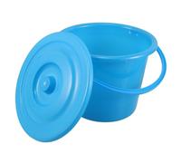 ORFOFE Secchio per Orinatoio da 3000 Ml con Manico e Coperchio Ermetico, Contenitore Portatile in Plastica Spessa con Scala Graduata per Uso Medico e Domiciliare, Vasino da Comodino