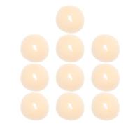 ORFOFE Set 10 Pezzi Creatore di Chignon Leggero in Nylon Beige, Accessorio per Chioma Delicato per Serate Party e Viaggi, Modellatore di Bun per Donne
