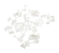 ORFOFE Set 2 Giocattoli Educativi Mini Segnali Stradali 36 Pezzi Modelli di Traffico Colorati per Insegna Regole Sicurezza Stradale e Uso in Classe o Feste Tema Trasporti