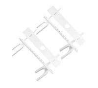 ORFOFE Set 2 Sgabelli per Bambole Gambe Lunghe in Legno Sedi Piccole Fai da Te Gambe Sospese Panca Decorativa per Bambole Accessori per Fotografia e Arredamento Casa