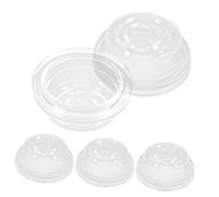 ORFOFE Set 4 Ciotole per Tiralatte Silicone per Neonati Accessori Compatibili Tiralatte Elettrico Manuale Pompa a Vuoto Forte Aspirazione Facile da Trasportare Forniture Allattamento