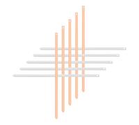 ORFOFE Set 5 Coppie Anodi Rame e Zinco per Batterie Fai da Te Strisce Metalliche Resistenti per Esperimenti Scientifici Educativi e Progetti Didattici