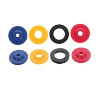 ORFOFE Set 8 Limitatori di Flusso per Doccia in Silicone Guarnizioni di Tenuta, Accessori per Soffioni Doccia Portatili e Fissi, Riduttori di Portata Acqua per Risparmio Idrico