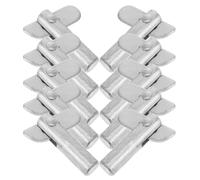 ORFOFE Set da 10 Perni di Bloccaggio per Ponteggi in Acciaio Zincato 12mm X 45mm, Perni Cerniera Staccabili per Staffa Mensola, Accessori per Impalcature a Portale per Edilizia
