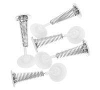 ORFOFE Set da 5 Basi a Molla Adesive per Bambole Testa Oscillante Accessori Fai-da-Te per Decorazioni Auto Veicoli e Giocattoli Compatibili la Maggior Parte delle Bambole e Ornamenti