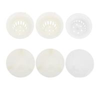 ORFOFE Set di 3 Strumenti di Filtrazione in ABS per Sputacchiera Dentale Accessori Riutilizzabili per Pazienti in Ambito Clinico