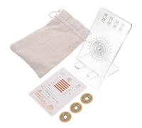 ORFOFE Set di Carte Divinatorie Cinesi i Ching 64 Esagrammi per Principianti Strumento di Apprendimento Completo e Carte Oracolo Tradizionali per Predizione e Studio della Saggezza