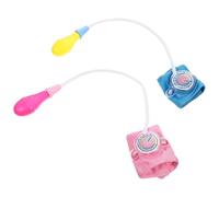 ORFOFE Set Medico Giocattolo per 2 Pezzi, Kit Dottore Simulatore di Misurazione Pressione, Giocattolo Educativo per Gioco di Finzione al Chiuso, Stimola Creatività e Coordinazione