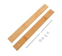 ORFOFE Set Strumenti per Rilegatura Libri in Legno con Morsetto Regolabile a Vite, Pressa Rettangolare 38x3,8 Cm per Ufficio, Scuola e Rilegatura Manuale Professionale