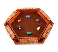 ORFOFE Shut The Box Gioco da in Family Interactive Math Game Versatile per Feste e Riunioni Classico Gioco per Giocatori