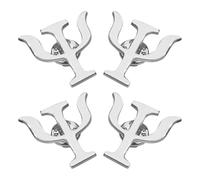 ORFOFE Spilla Vintage da 4 Pezzi Simbolo Psicologico in Lega Argento Spilla da Bavero per Camicia e Giacca Accessorio Versatile per Abiti da Uomo e Donna per Eventi Lavoro e Uso