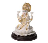 ORFOFE Statua Della Dea Induismo in Resina Decorazione Da Scrivania Per Interni Statuetta Semplice o Ufficio