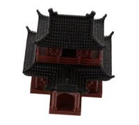 ORFOFE Statua Miniatura Padiglione Giardino Cinese Decorazione Artigianale per Micro Paesaggio Bonsai Ornamento Terrario Zen Aquarium Modellino Architettura Antica