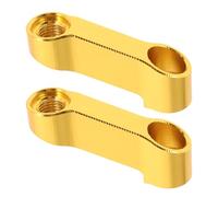 ORFOFE Supporto per Specchietto Retrovisore Moto in Lega di Alluminio, Staffa di Estensione per Specchio Motocicletta Resistente alle Intemperie, Adattatore M10/m8 per Sicurezza di Guida