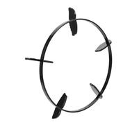 ORFOFE Supporto per Wok e Anello Wok in Ferro Resistente Alte Temperature, Griglia Antiscivolo per Fornelli a Gas, Accessorio Compatto per Cucina Domestica