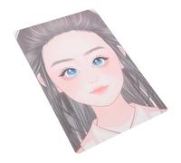 ORFOFE Tavola per Pratica Trucco Viso in Pet Riutilizzabile e Lavabile Modello Completo con Organi di Senso per Migliorare Abilità di Face Painting Adatta Uso Professionale e Ludico