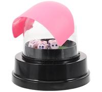 ORFOFE Tazza Elettrica Dadi per Ktv e Bar Mini Shaker in Plastica Resistente con Base Contenitore Automatico per Giochi da Tavolo e Feste Design Robusto e Facile da Usare Colore Casuale