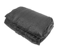 ORFOFE Telone Ombreggiante per Esterno in PE Nero 3x6m 8 Cuciture, Rete Parasole Spessa Fori Rinforzati, Blocca Pioggia e Umidifica, per Giardino e Piante