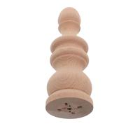 ORFOFE Terminali in Legno Grezzo Punta Sferica Pinnacoli Decorativi per Balaustre di Scale e Terrazze Cimase Artigianali per Pali di Portico e Letti Baldacchino