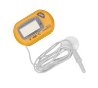 ORFOFE Termometro Mini per Acquari e Terrari e Precisione Design Compatto Giallo per Serbatoi Pesci e Rettili