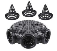 ORFOFE Trappola da Pesca Portatile Resistente all’Usura Rete per Gamberetti e Granchi Gabbia Staccabile per Cattura di Anguille e Crostacei Adatta per Stagni Fiumi e Bacini Artificiali