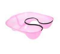 ORFOFE Vaschetta Lavaggio Capelli Poggiacollo in Plastica per Saloni Vassoio Permanente per Tintura e Permanente Strumento Professionale per Colorazione e Taglio Riutilizzabile per Uso