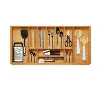 ORGA-BOX 3 Inserto portaposate BAMBOO per cassetto da 100 cm 473 x 897 mm