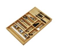 ORGA-BOX BAMBÙ portaposate a 10 scomparti per cassetti da cucina Wellmann e Alno in armadio da 90 cm
