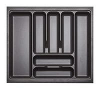 ORGA-BOX I Portaposate 519 x 473 grigio lava con struttura perlata per Tandembox Antaro/Intivo e ModernBox in armadio 60 cm Portaposate