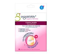ORGAKIDDY Mutandine Maternità Monouso, Taglia M, 42-44, Bianco, 4 Unità