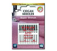 Organ 75-90 - Set di 10 aghi per macchina da cucire, Super Stretch Mix