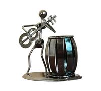Organ Abbazia Art-Desk Organizer fatto di arte del ferro, bancarella del monastero creativo | Boldista dell'abbazia di Iron Art, organizzatore di matita in chitarra, elegante decorazione per uffici p