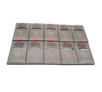 ORGAN aghi - #Organ-DBX1 Aghi per macchina da cucire per organo in Giappone da 100 pezzi Compatibile con/sostituzione per Juki Marca DDL-555,DDL-5530, DDL-5550 DDL-8700 DDL-8700-7(Organ-DBX1 18/110)