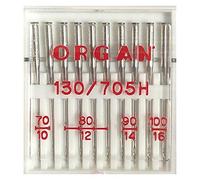 Organ assortimento 10 aghi universale spessore 70 - 100
