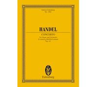 Organ Concerto 1 Op. 4/1 G Min: op. 4/1. HWV 289. organ, 2 oboes, bassoon and strings. Partition d'étude.