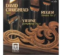 Organ Music of Reger and Vierne (CD) Album