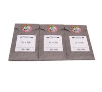 Organ Needle ELX705 2022 - Aghi a sfera in scatola di plastica trasparente CKPSMS, per macchine da cucire portatili domestiche e punto di copertura (dimensione dell'ago: 14/90B)