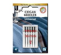 Organ Needles 100/16 Universale x 5 Aghi, Blu/Bianco