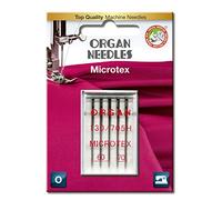 Organ Needles 4964832910608 Aghi Microtex #60 - #70 Combo Microtex X 5 Aghi