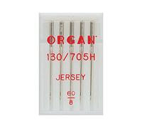 Organ Needles 5205060 - Ferri da macchina in argento, misura 60/8, 5 count