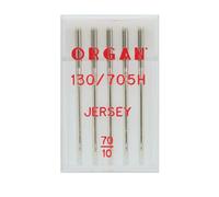 ORGAN NEEDLES 5205070 - Ferri da macchina in argento, misura 70/10, 5 count