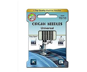 Organ Needles 5705070 - Aghi per macchina 70, 70/10, 5 conteggi