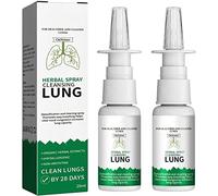 Organic Herbal Lung Cleanse & Repair Nasal Spray- Fast Acting Lung Cleanse & Detox,Relieve Nasal Congestion,Keep You Healthy (2pcs)